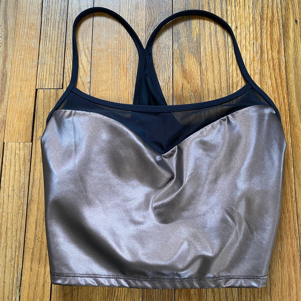 Fabletics Metallic Cropped Tank